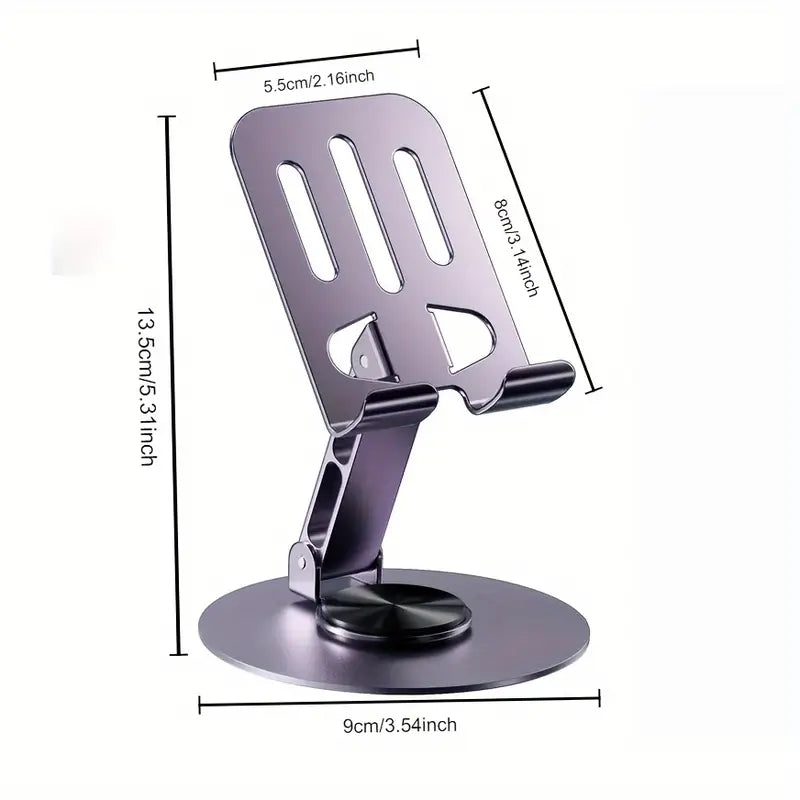 Carbon Steel Phone Holder, Suitable For Tablet And Mobile Phone