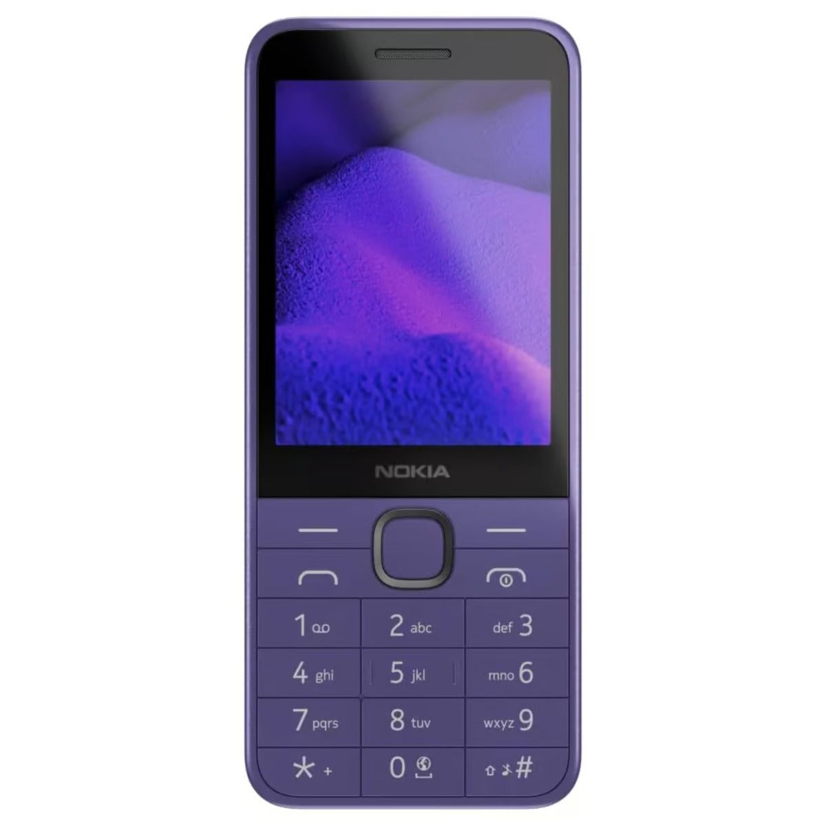 نوكيا 235 DS 4G مع منفذ Type-C (TA-1614) أسود، بنفسجي، أزرق