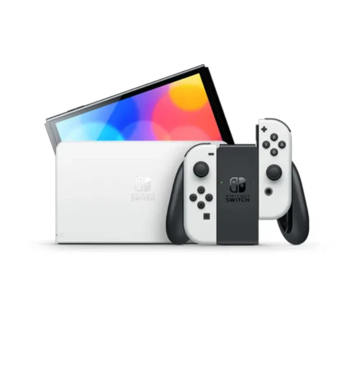 وحدة تحكم Nintendo Switch OLED Neon Joy-Con