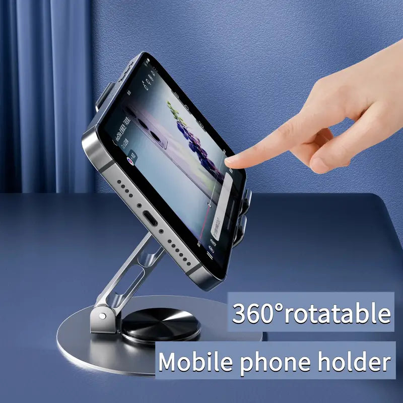Carbon Steel Phone Holder, Suitable For Tablet And Mobile Phone