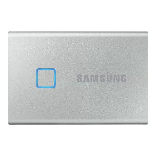 سامسونج تاتش SSD محمول T7 PC500S سعة 500 جيجابايت فضي