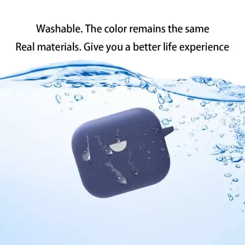 Airpods 3 Case Cover Silicone, Feather Touch Soft, with Hook