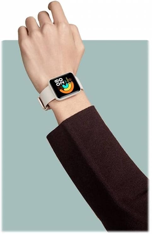 Xiaomi Mi Watch Lite 1.4 Inch TFT LCD Display 5ATM Water Resistant - Ivory