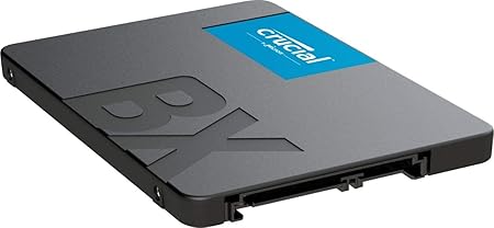 Crucial BX500 5OOGB Internal SSD | 2.5" SATA | Up To 550 MB/s | SATA 6GB/s | 3D NAND