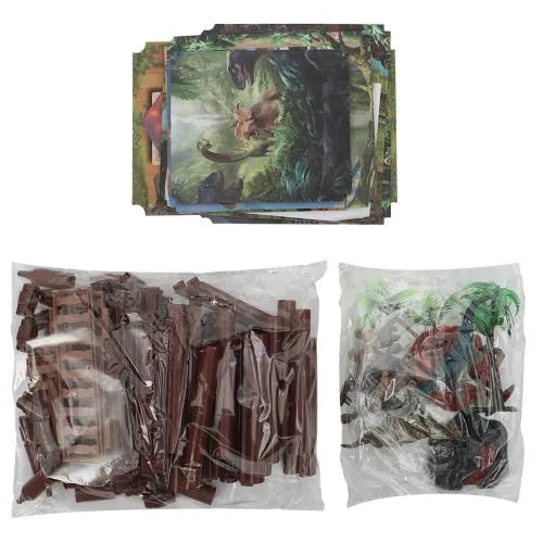 Dinosaur Villa Toy Set