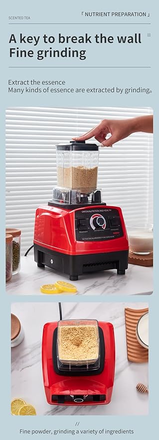 خلاط عصير الفاكهة الطازجة 2 في 1 4500 واط خلاط كهربائي تجاري SC-1589