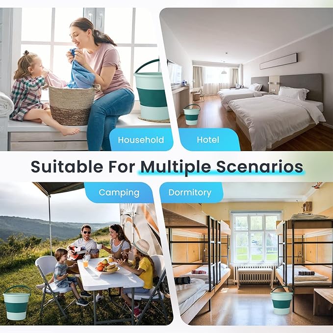 Portable Washing Machine, Mini Folding Clothes Washer, 10L