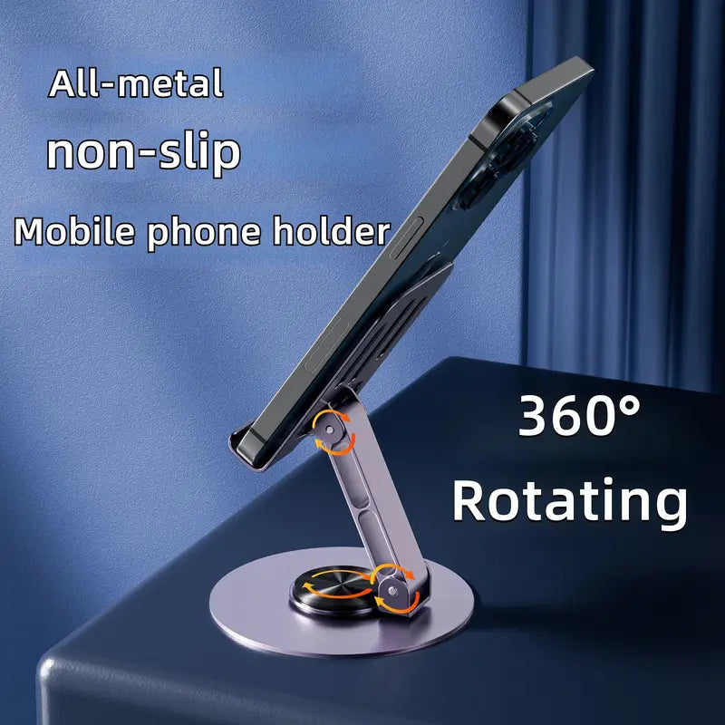 Carbon Steel Phone Holder, Suitable For Tablet And Mobile Phone
