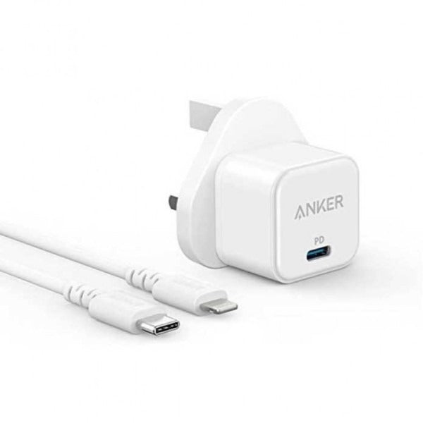 كابل شحن Anker PowerPort III Cube بقوة 20 وات بطول 3 أقدام B2149K21