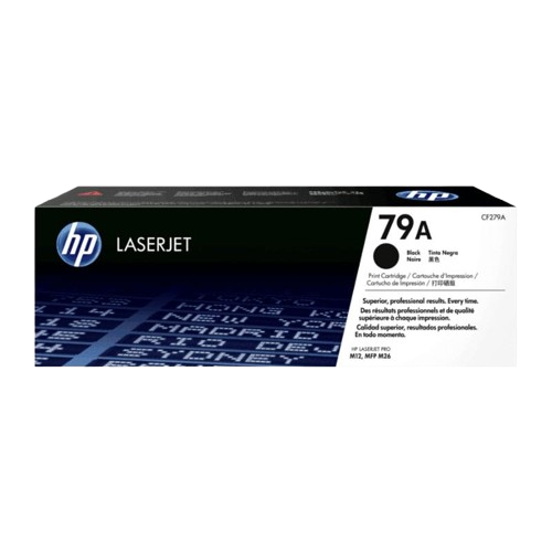 خرطوشة حبر HP 79A الأصلية باللون الأسود لطابعات LaserJet، CF279A