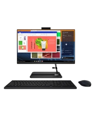 جهاز Lenovo IdeaCentre AIO 3 27ITL6 / F0FW00LFAX / Intel Core i5-1135G7 / ذاكرة وصول عشوائي سعتها 8 جيجابايت / قرص SSD سعة 512 جيجابايت / بطاقة رسومات NVIDIA GeForce MX450 سعة 2 جيجابايت