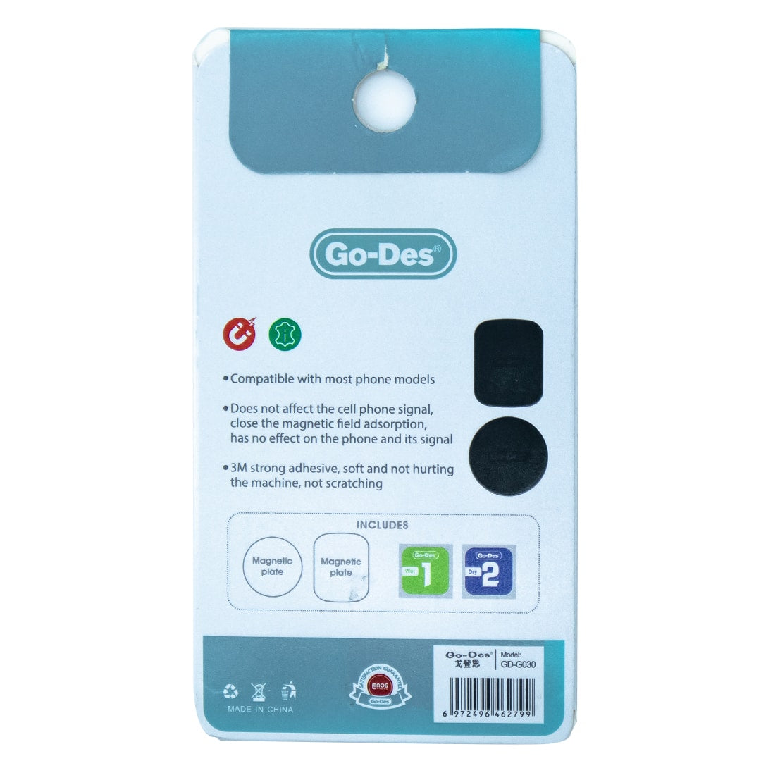 لوحة مغناطيسية 2 في 1 | لحامل الهاتف المحمول المغناطيسي للسيارة | Go-Des GD-G030