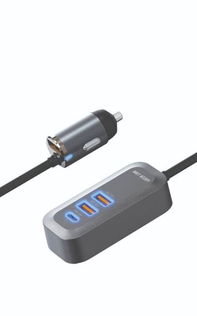 شاحن سيارة Green Lion Triple QC & PD بقوة 100 وات