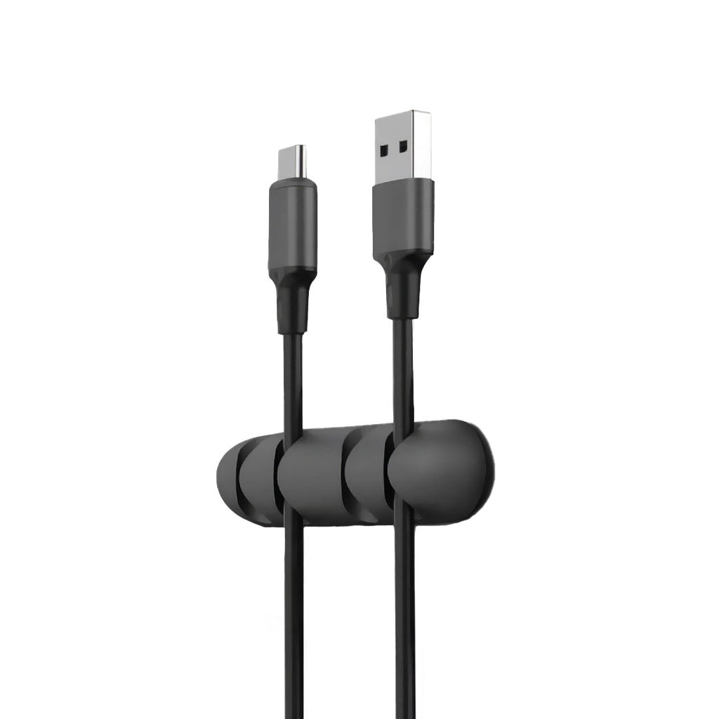 جرين ليون - منظم الكابلات 8 في 1 - أسود