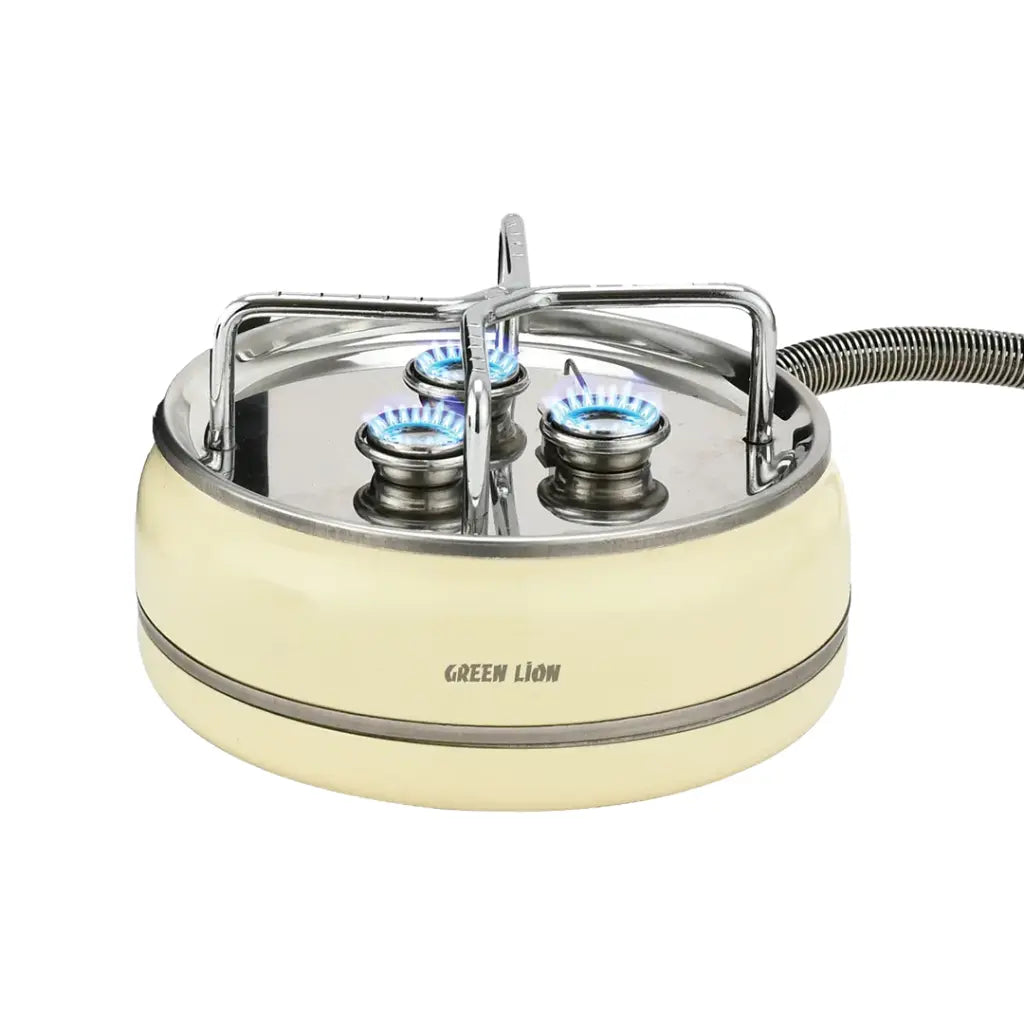 Green Lion Orbit Flame 3 Burner Stove - Beige