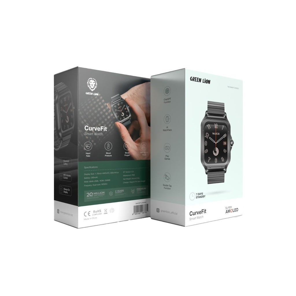 Green Lion CurveFit Smart Watch Super AMOLED