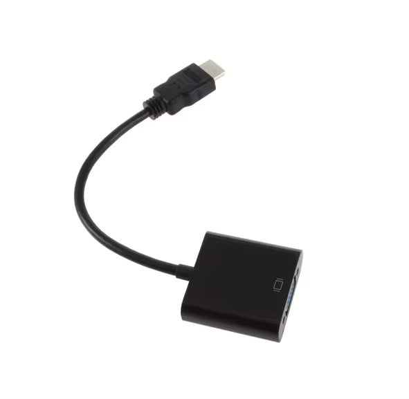 تصنيع محول كابل فيديو HDMI إلى VGA يدعم دقة Full HD 1080 لجهاز الكمبيوتر المحمول وشاشة الكمبيوتر وجهاز العرض