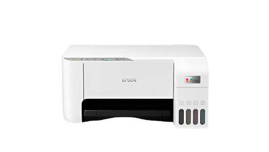 طابعة Epson A4 ملونة 3 في 1 مع Wi-Fi Direct EcoTank L3256