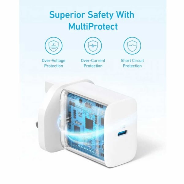 شاحن حائط Anker Select / شحن سريع / USB-C / 20 وات / A2347K21