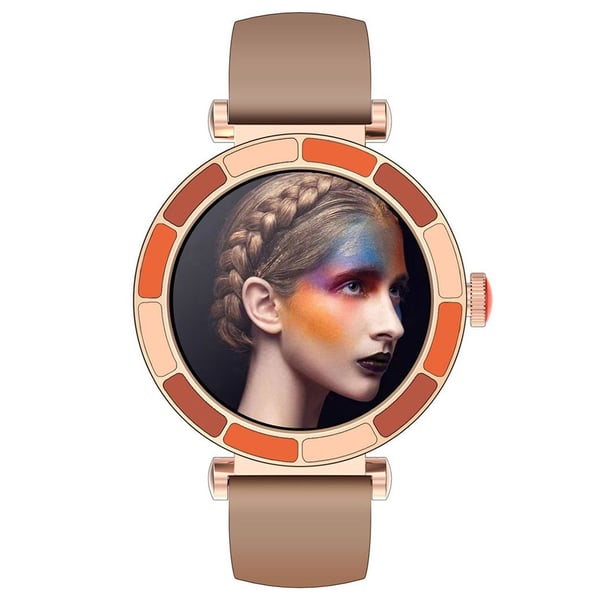 X.Cell Celine Smart Watch XL-WCH-CELINE-GLDFBRNS
