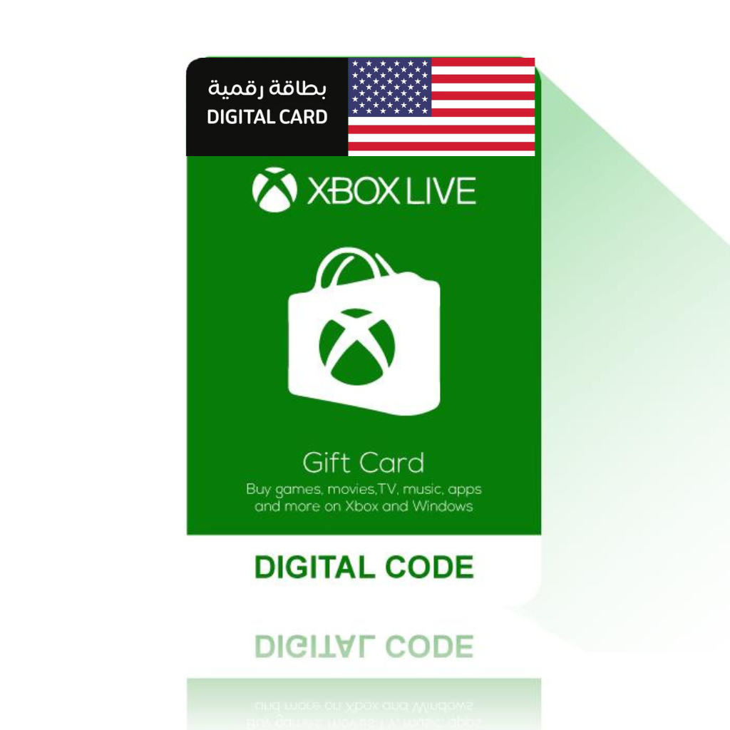 Xbox USA USD Digital Card