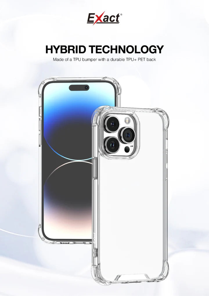 حافظة شفافة مضادة للانفجار لجهاز 14/ 14 Pro/ 14Pro Max