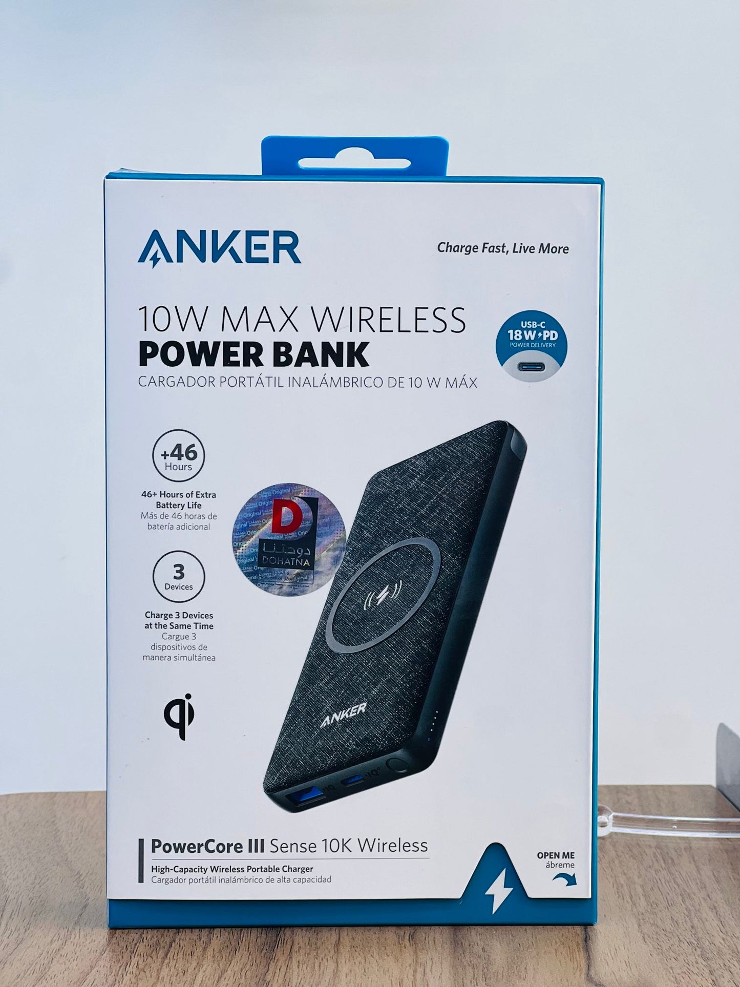 Anker 533 Wireless Power Bank (PowerCore 10K) A1617H11