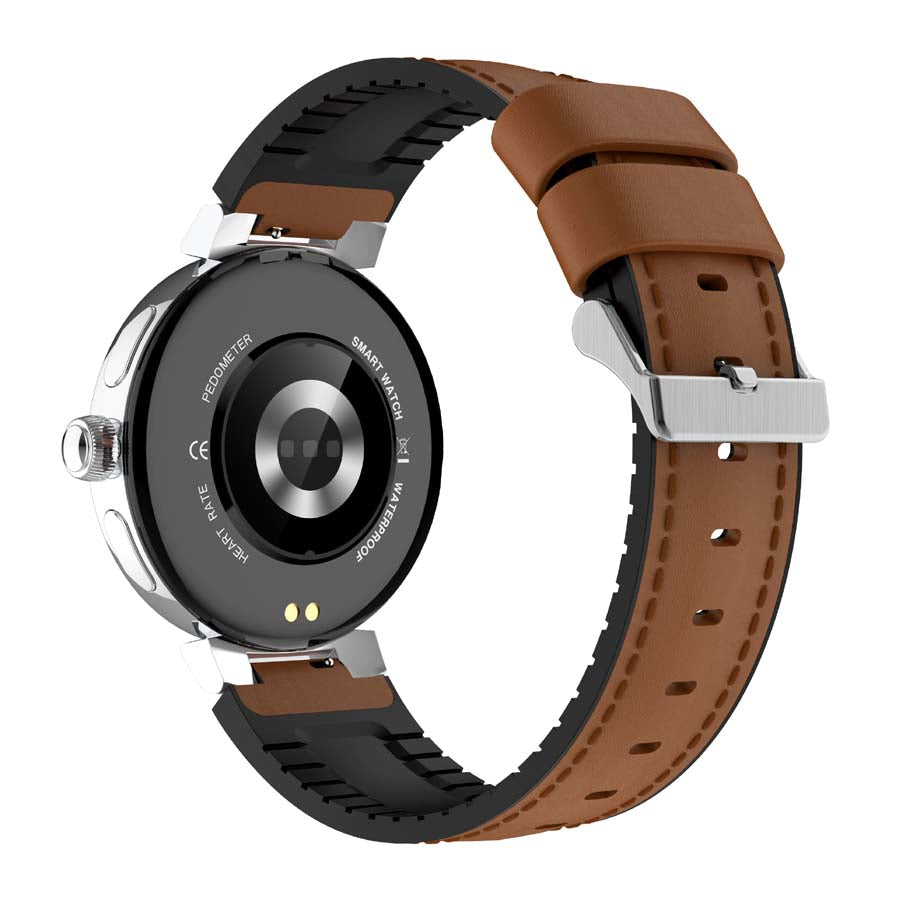 X.Cell Smart Watch Elite 3 Leather Strap - Brown