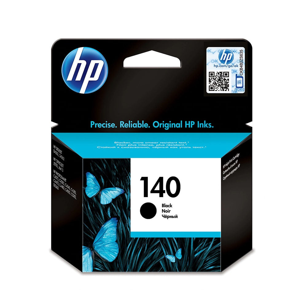 HP 140 Black Original Ink Cartridge, CB335HE