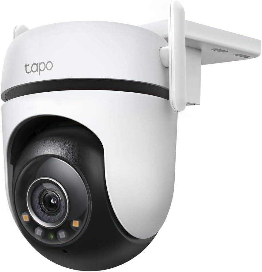 كاميرا TP-Link Tapo الخارجية الأمنية القابلة للإمالة والتحريك مع خاصية تتبع الحركة الذكية TAPO C520WS