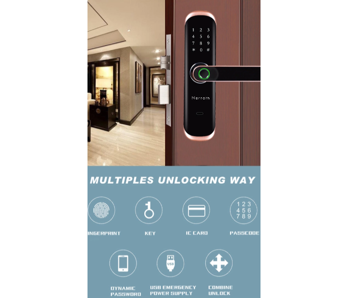 Marrath Smart WiFi Fingerprint RFID Passcode Lock