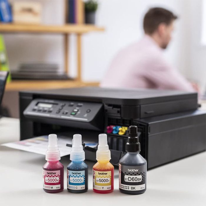 براذر DCP-T820DW طابعة نافثة للحبر ملونة 3 في 1 لاسلكية