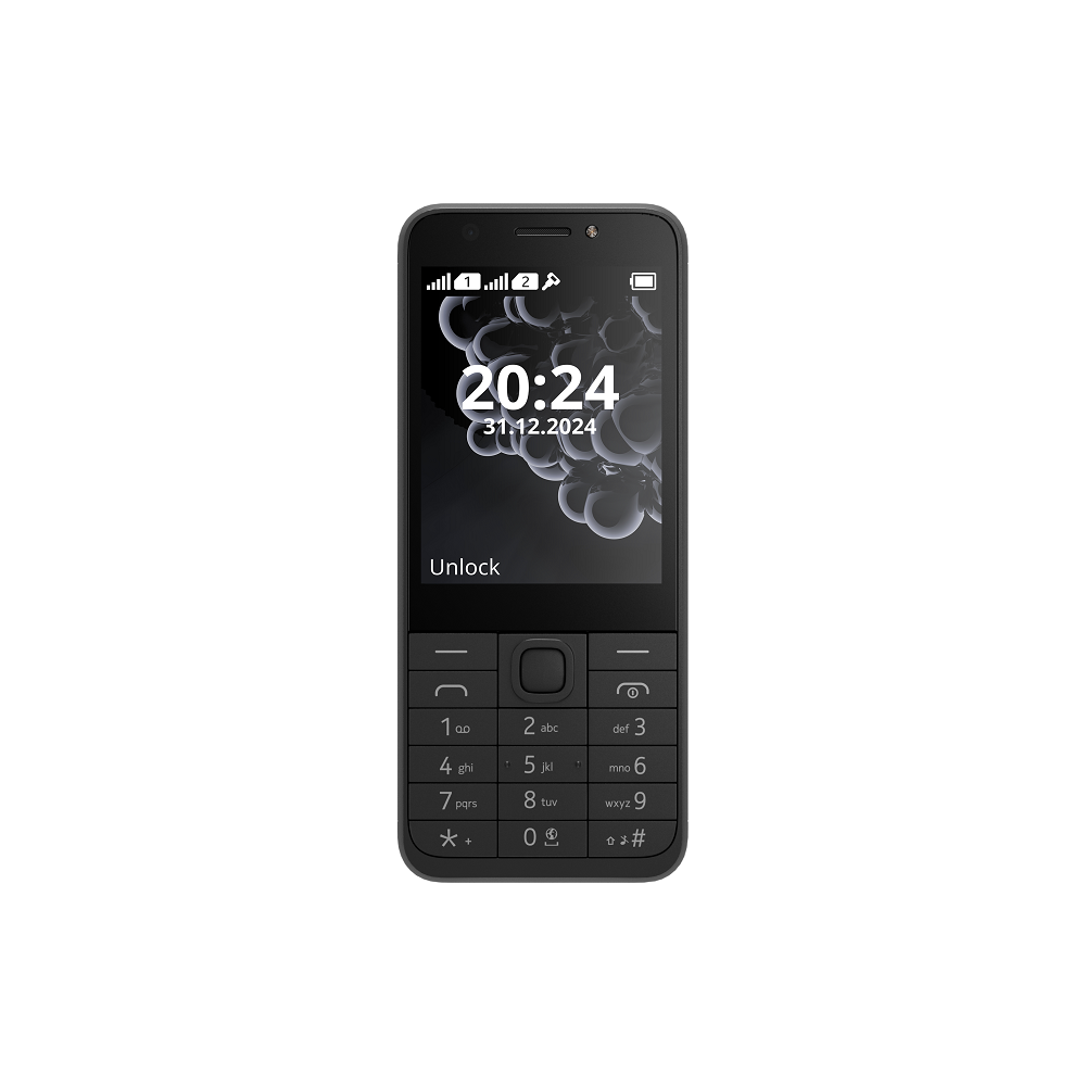 Nokia 230 DS With Type-C (TA-1609) Black , White