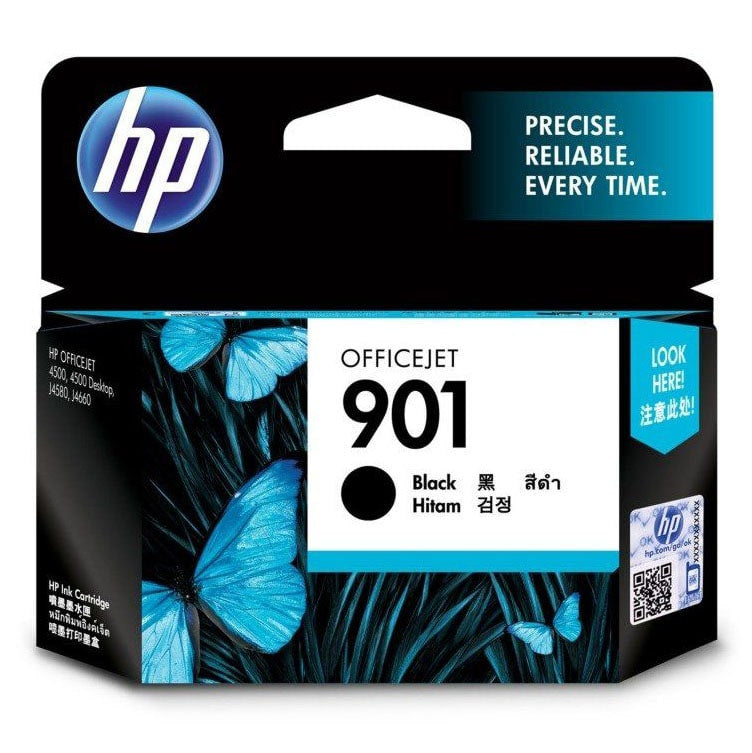 HP 901 Original Ink Cartridge, CC656AN,CC653AA