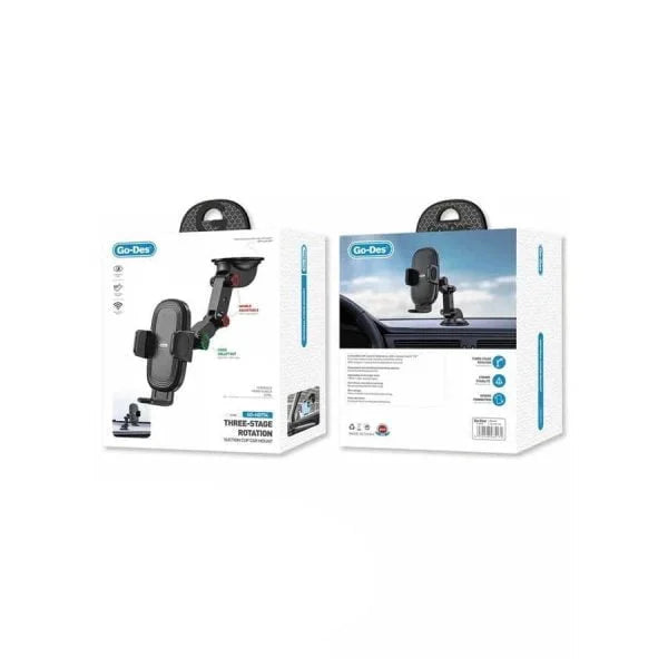 GO-Des GD-HD754 In-Car Telephone Holder 360 play