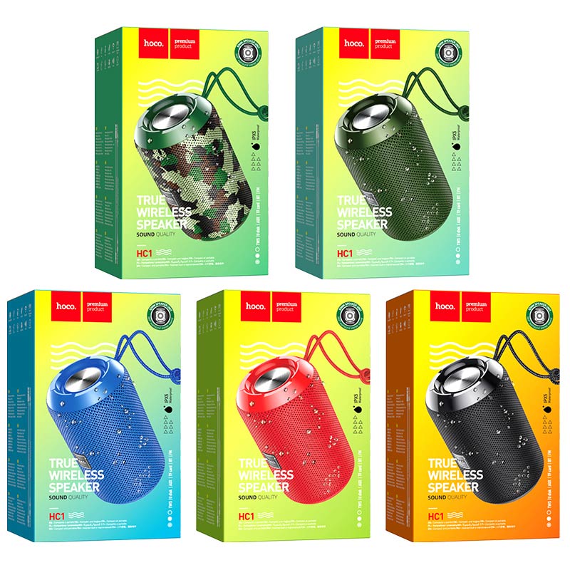 مكبر صوت لاسلكي "HC1 Trendy sound" مكبر صوت رياضي محمول