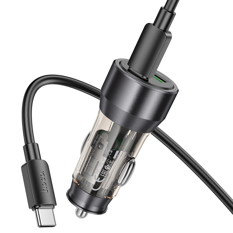 مجموعة كابلات شاحن السيارة “NZ12A Action” بقوة 43 وات