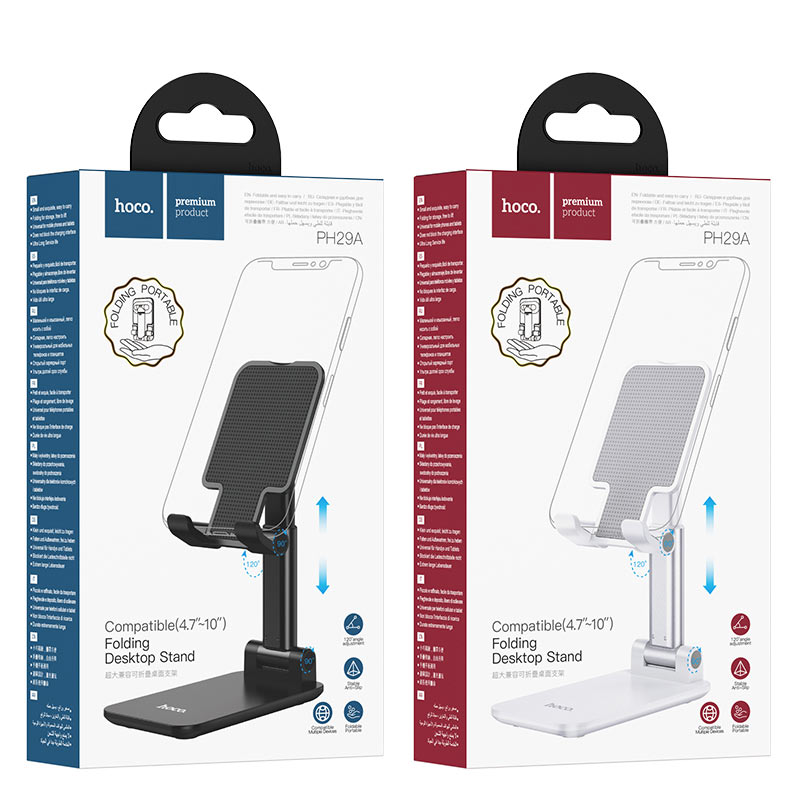Tabletop holder “PH29A Carry” folding