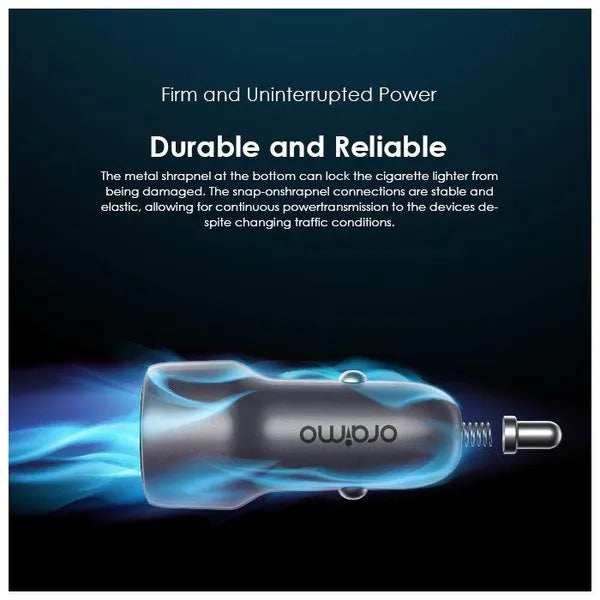 oraimo Bullet 38 38W Car Charger OCC-72D