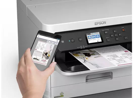 طابعة خزان الحبر للأعمال EPSON WorkForce Pro WF-C5290DW،