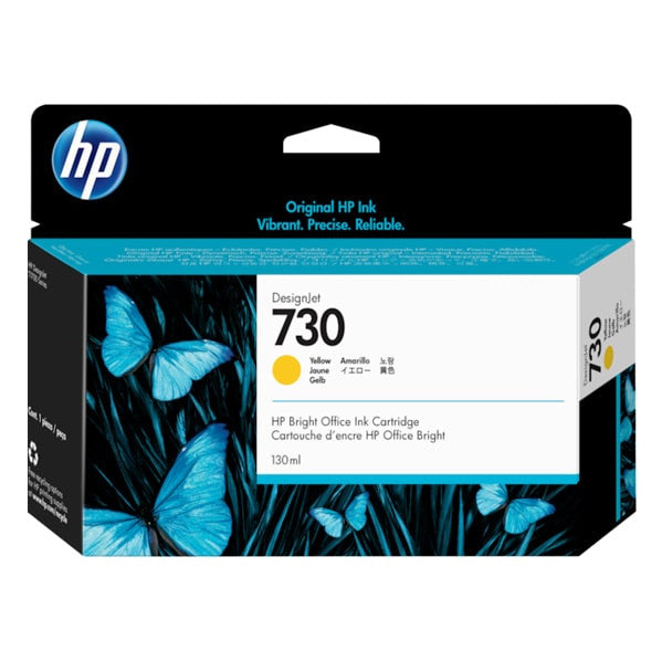 HP 730 130-ml DesignJet Original Ink Cartridge, P2V64A,