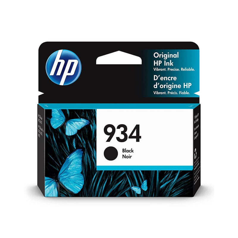 HP 934 Black Original Ink Cartridge, C2P19AE