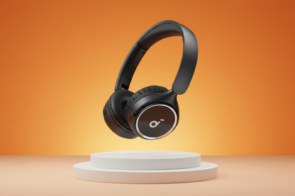 Anker Soundcore H30i On-Ear Wireless Headphone, Black, A3012H11