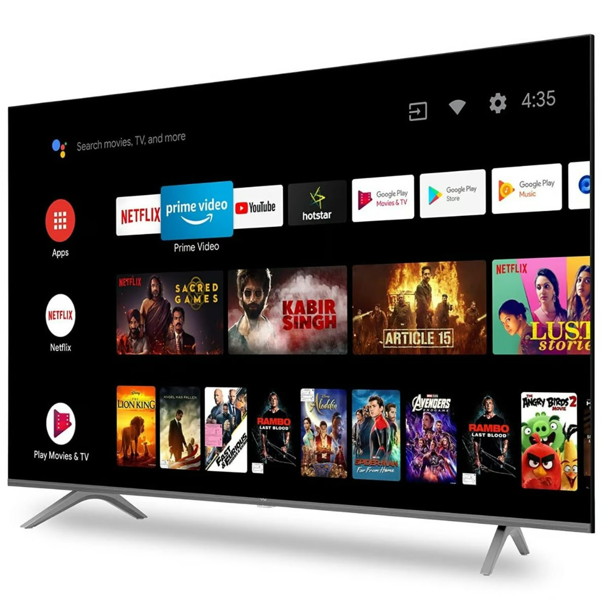 VU Web 43 inches 4K Smart LED TV, 43UT