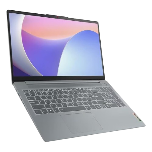 كمبيوتر محمول Lenovo IdeaPad Slim 3، شاشة FHD مقاس 15.6 بوصة، معالج Intel Core Ci3، بطاقة رسومات Intel UHD، نظام التشغيل Windows 11، ذاكرة وصول عشوائي سعة 8 جيجابايت، سعة تخزين 256 جيجابايت، رمادي قطبي، 82X70047AX
