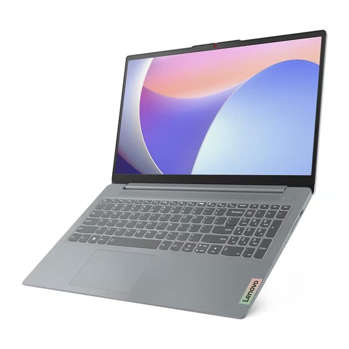كمبيوتر محمول Lenovo IdeaPad Slim 3، شاشة FHD مقاس 15.6 بوصة، معالج Intel Core Ci3، بطاقة رسومات Intel UHD، نظام التشغيل Windows 11، ذاكرة وصول عشوائي سعة 8 جيجابايت، سعة تخزين 256 جيجابايت، رمادي قطبي، 82X70047AX