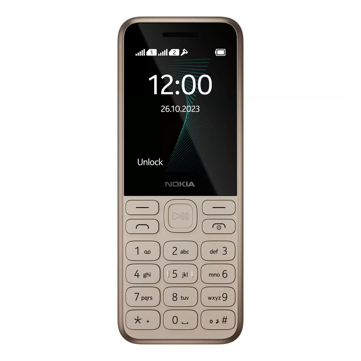 نوكيا 130 DS - ذهبي فاتح