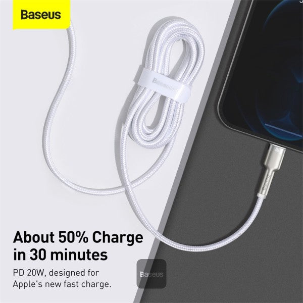 Baseus Cafule Series Metal Data Cable Type-C to Lightning iPhone PD 20W 2M - Black