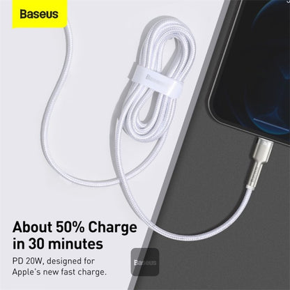 Baseus Cafule Series Metal Data Cable Type-C to Lightning iPhone PD 20W 2M - Black