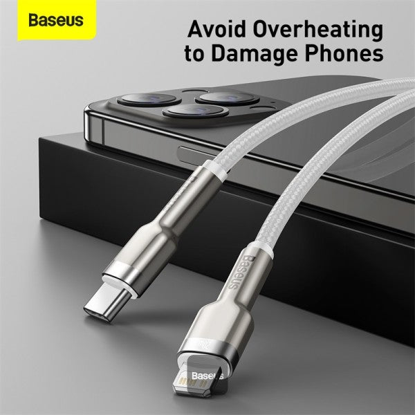 Baseus Cafule Series Metal Data Cable Type-C to Lightning iPhone PD 20W 2M - Black